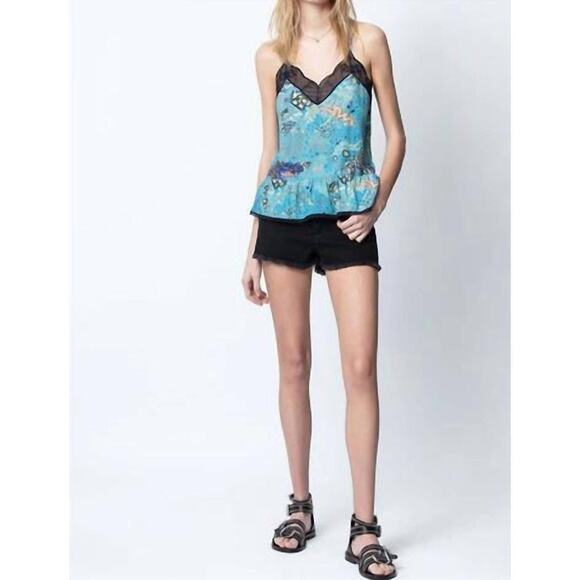 & Other Stories Blue & Black Dress - Women's Clothing-m - Picture 2 of 4